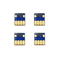 Puce de réinitialisation de cartouche d'encre 97U 972 973 974 975 pour imprimantes HP 352dw/377dw/452dw/477dw/552dw/577dw - Structure monobloc multicolore