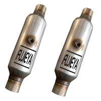 Universal Car Accessories Engine Parts Car Exhaust System Metallic Universal Catalytic Converter 45Cm for Auto