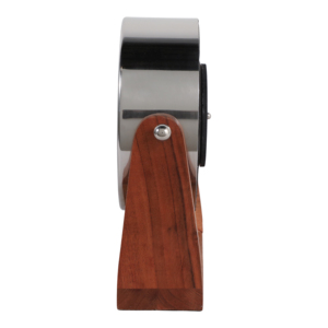 Modern Round Desk <b>Clock</b> With Roman Numerals For Home Decor And Living Room Table Placement Small Accent <b>Clock</b> - Product Image 5