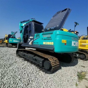 Excavatrice Kobelco SK200 d'occasion, mini-excavatrice de 20 tonnes, godet de 0,8 m, moteur de 114 kW, composant essentiel SK75 140 200 250 260 350 480 - Product Image 3