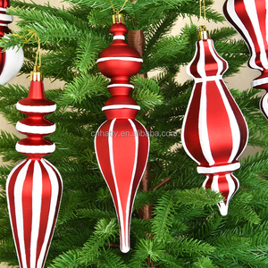 Promotion Vente Flash Boules de Noël Personnalisables de Haute Qualité en Plastique Écologique avec Finition Galvanisée à Suspendre - Product Image 2