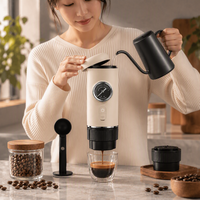 Machine à expresso portable mini Sinowin 3 en 1 alimentée par USB, type C, pour voyage, à capsules