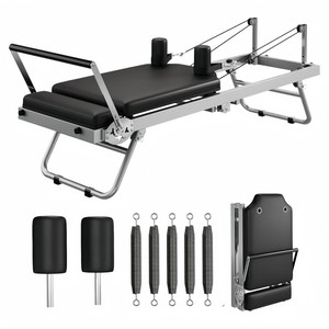 <b>Bed</b> Equipment Fitness Pilates Machine Equipment Home Commercial Pilates Reformers Foldable Machine Folding Pilates Reformer - Product Image 1