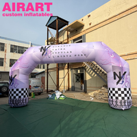 Arche gonflable, Arches gonflables noires pour le sport, Arche de course gonflable en promotion