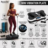 Máquina de Masaje por Vibración Portátil, Plataforma Vibratoria para Ejercicios, Pérdida de Peso, Adelgazamiento, Celulitis, Plataforma para Todo el Cuerpo, Uso Doméstico
