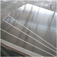 Placa de Aleación de Aluminio Recubierta 6061 6063 6082, Temper O~H112, para Uso en Construcción, Precio por kg