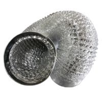 Conduit de papier d'aluminium Ventilation de cuisine Conduit flexible rectangulaire en aluminium