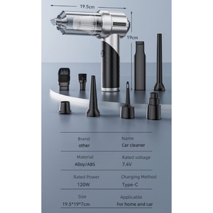 Portable <strong>Cordless</strong> 12V Hand Foldable <strong>Vacuum</strong> Cleaner 100W Powerful 16000Pa Strong Suction Mini <strong>Vacuum</strong> for <strong>Car</strong> Cleaning - Product Image 6