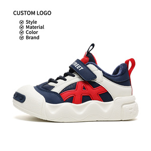 2024 nouveau automne hiver garçons chaud doublé épaissi coton chaussures de sport semelle souple en cuir supérieur chaussures de sport pour enfants - Product Image 3