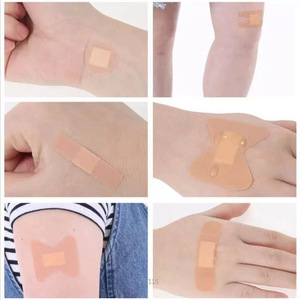 Various sizes of PE skin-colored <b>waterproof</b> bandages, factory direct sales of various sizes of elastic and breathable fingertip - Product Image 1