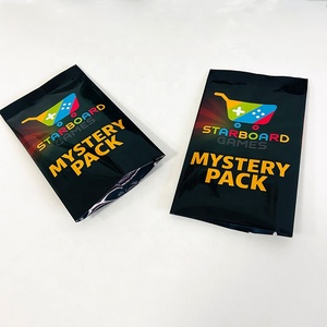 Wholesale Custom Design Printed Foil Glossy Laminated Back <strong>Sealed</strong> Sachet Heat <strong>Seal</strong> Cartoon Mylar <strong>Bags</strong> for Game Cards Packaging - Product Image 3