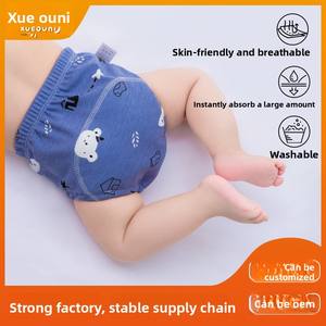 Nouvelle <span class=keywords><strong>couche</strong></span>-culotte de <span class=keywords><strong>bain</strong></span> pour bébé fille, <span class=keywords><strong>maillot</strong></span> de <span class=keywords><strong>bain</strong></span> une pièce, 100% coton et film PE, classe A, sécurité pour la natation des nourrissons et des tout-petits - Product Image 2
