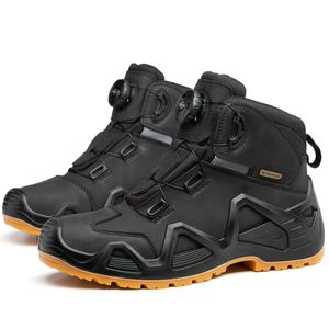 DF1208 Men's Outdoor Training Tactical <b>Boots</b> High-Top Wear-Resistant <b>Hiking</b> Mountaineering <b>Boots</b> - Product Image 3