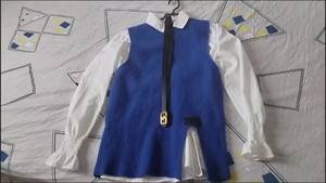 Conjunto de Dos Piezas de Punto para <span class=keywords><strong>Mujer</strong></span>, Diseño Nuevo de Primavera-Otoño 2025, Top <span class=keywords><strong>Blanco</strong></span> de Manga Larga, <span class=keywords><strong>Chaleco</strong></span> de Punto Holgado - Product Image 4