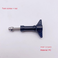 Para accesorios de cámaras deportivas, tornillo largo universal, carcasa impermeable, tornillo de fijación M5, tornillo recto largo, portátil para PC