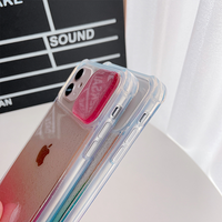 Coque arrière de protection avec lentille liquide pour iPhone 11 12 13 14 15 16 17 18 Pro Max – Prix usine