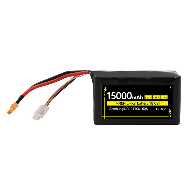 6S3P 15Ah Li-ion Battery Pack 21700 Rechargeable  Portable Power Lifpo4 Battery Pack for Scooter