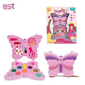 Ensemble de jouets de palette de cosmétiques de jeu de simulation de style <span class=keywords><strong>papillon</strong></span> Brillant à lèvres cosmétique pour filles <span class=keywords><strong>Maquillage</strong></span> pour enfants - Product Image 6