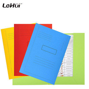 Bìa Ép Có Dải Co Giãn 2022G Văn Phòng Tùy Chỉnh 350G Bìa Ép 3 Nắp Với 10 Gói Để Đựng Tài Liệu Và Dữ Liệu Thiết Thực - Product Image 3