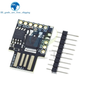 TINY85/<span class=keywords><strong>ATTINY85</strong></span> Digispark บอร์ดพัฒนาไมโครโมดูล <span class=keywords><strong>ATTINY85</strong></span>สำหรับ Arduino IIC <span class=keywords><strong>I2C</strong></span> USB สีน้ำเงินสีดำ - Product Image 4