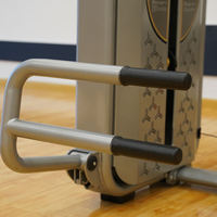 Appareil de musculation professionnel pour la musculation des bras, des pectoraux (Pearl Delt/Pec Fly assis) et des deltoïdes arrière (Rear Delt Machine)