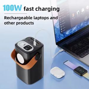 OEM Portable PD 100W <b>Power</b> Bank & <b>Power</b> Station High Capacity 60000mAh Fast Charging for Outdoor <b>Camping</b> with Holder Function - Product Image 2