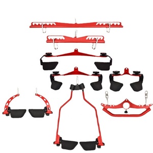 8 pièces d'équipement de fitness multifonctionnel intégré, accessoires de musculation, poignée de traction TF-GRIP-0502 TRNEDFIT - Product Image 2