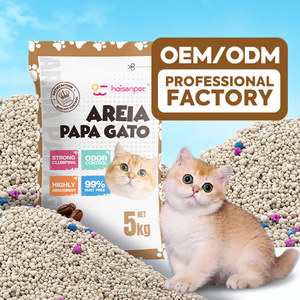 Recrutement d'agents – Livraison rapide – Vente en gros – Litière pour chat premium 0,5-4 mm, 99 % sans poussière, hautement absorbante, agglomération rapide - Product Image 1