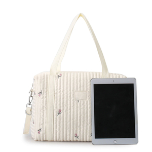 <span class=keywords><strong>Sac</strong></span> fourre-tout à <span class=keywords><strong>langer</strong></span> réutilisable blanc <span class=keywords><strong>pas</strong></span> <span class=keywords><strong>cher</strong></span> haute capacité de grande valeur pour bébé sacs à couches - Product Image 2