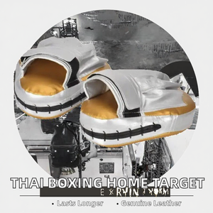 Hareselection - Vendas de Mano de Cuero Duraderas para Entrenamiento en Casa para Adultos y Niños, para Muay Thai, Kickboxing, MMA, Sanda, Taekwondo - Product Image 2