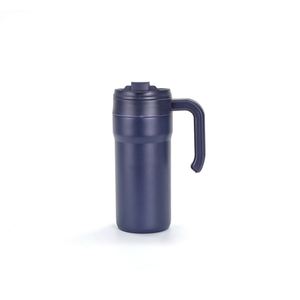Termo Personalizado de Acero Inoxidable 304 de 650 ml, Pequeño, Azul, Aislamiento al Vacío, con Asa, Antiderrames, Portátil, para Regalo - Product Image 6