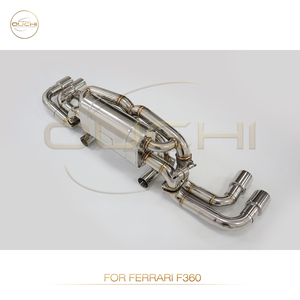 For Ferrari F360 3.6L 2000-2005 Catback Exhaust Stainless Pipes With Valve Muffler Auto Performance <strong>Parts</strong> - Product Image 6