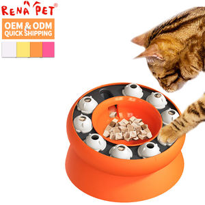 Venta al por mayor redondo lavable comida alimentador gato rompecabezas juguete - Product Image 6