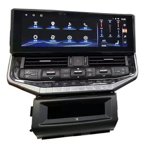 16.2-дюймовый автомобильный мультимедийный проигрыватель на Android для Toyota Land Cruiser LC200 2008-2021 (обновление до LC300 2022 VX-R FJ200) с Carplay - Product Image 1