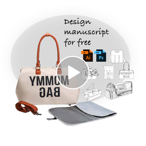 <span class=keywords><strong>Bolsa</strong></span> de <span class=keywords><strong>maternidad</strong></span> de gran capacidad para mamá, bolso de mano de moda, de viaje, venta directa de fábrica, venta al por mayor - Product Image 1