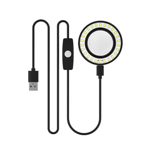 MaAnt MY-035 USB 26 LED Source de lumière de miroir anti-poussière adaptée au microscope stéréo trinoculaire outil de réparation de soudage de <span class=keywords><strong>téléphone</strong></span> portable - Product Image 6