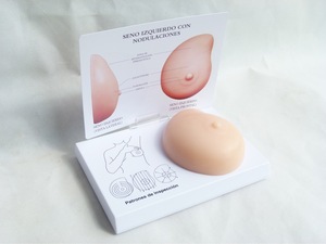 Modèle de sein en silicone pour l'auto-examen et l'enseignement médical - Product Image 5
