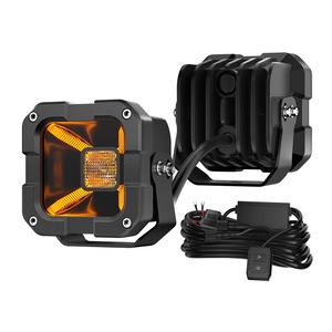 Lámparas LED Cuadradas de Alta Resistencia Tipo X con <span class=keywords><strong>Aletas</strong></span> de Enfriamiento de Alta Densidad para Iluminación de Montacargas y Maquinaria Industrial - Product Image 5