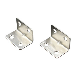Soporte de Ángulo en L de Acero Inoxidable Jin Aoding, Acabado Cepillado, 90 Grados, Conector de Soporte para Decoración del Hogar y Muebles - Product Image 2