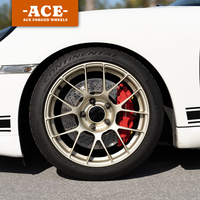 Rines de Aleación Forjados para Carreras de 16 17 18 19 20 Pulgadas 5x120 5x114.3 5x112 para BMW M3 F80 Audi A4 Porsche Panamera 718 Cayman Boxster