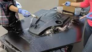 <span class=keywords><strong>Resina</strong></span> BoYuan H838-9C <span class=keywords><strong>polimero</strong></span> di purezza blu 100% liquido in fibra di vetro epossidico di alta qualità - Product Image 4