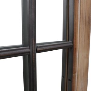 Parisloft กระจกหน้าต่างตกแต่งผนังกรอบหน้าต่างแบบชนบทกระจกหน้าต่างสำหรับห้องนั่งเล่นห้องนอนห้องครัวทางเข้า - Product Image 4