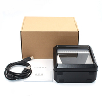 Escáner de Código de Barras 2D Manos Libres MP8000Y, Lector de Códigos QR Omnidireccional USB para Sistema POS de Supermercado, Compatible con Windows y Mac