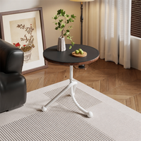 Table basse en bois durable de style nordique moderne pour salon