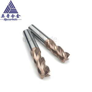 45/50/55/60HRC 4F-12-25-75mm <strong>Tungsten</strong> Carbide Solid <strong>End</strong> <strong>Mill</strong> with 4 Flutes OEM Customizable - Product Image 5