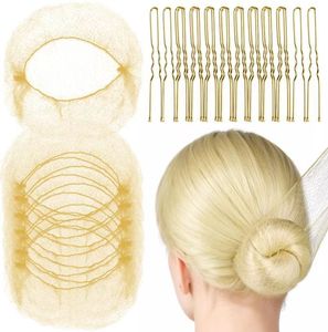 50 Redes para el Cabello de Algodón, Invisibles, con Borde Elástico, para Moños de <span class=keywords><strong>Ballet</strong></span> y Danza, 20 Negras, para Adultos - Product Image 4