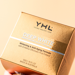 Vàng In Ấn Tráng Giấy Hộp Thiết Lập Sang Trọng 300 Gram Thẻ Giấy Sliver Logo Của Bạn UV Dập Nổi Hộp Mỹ Phẩm Với Thẻ Chèn - Product Image 5