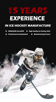 Bâton de hockey sur glace en fibre de carbone 3k 12k 18k 24k 360g, modèle 2026 personnalisable, dernières versions, courbes et flexibilité personnalisables, logo sur mesure, livraison rapide