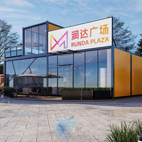 LDYZ Maison préfabriquée en acier certifiée CE, unité de logement modulaire personnalisable, installation rapide, pour magasins, restaurants et usage quotidien