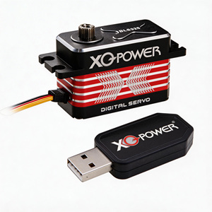 Servo XQ-Power Steel Gear <span class=keywords><strong>de</strong></span> 25KG y 0.07 segundos <span class=keywords><strong>de</strong></span> bajo perfil, para cabrestante inteligente, con rotación continua <span class=keywords><strong>de</strong></span> 360° y motor digital sin escobillas para RC - Product Image 2